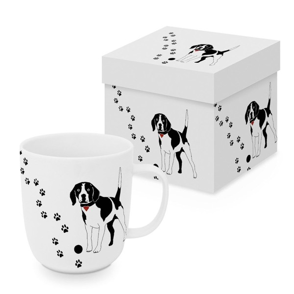 Atelier Chiens Mug in gift box New Bone China 400 ml