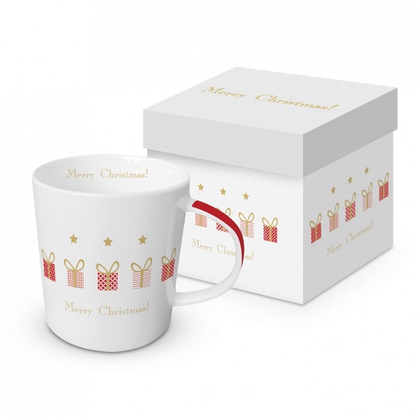 Gift Parade real gold Mug in gift box 350ml New Bone China