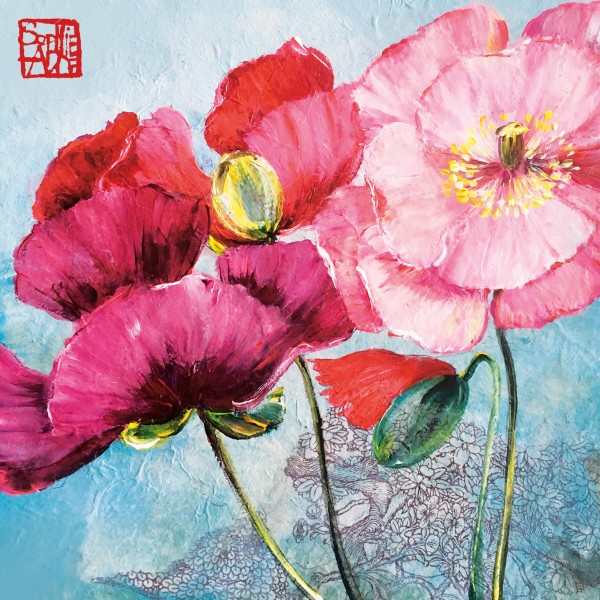 Pavot Lunch Napkins 33x33 cm