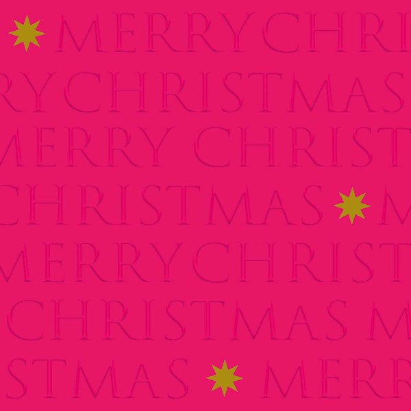 Christmas Letters pink Lunch Napkins 33x33