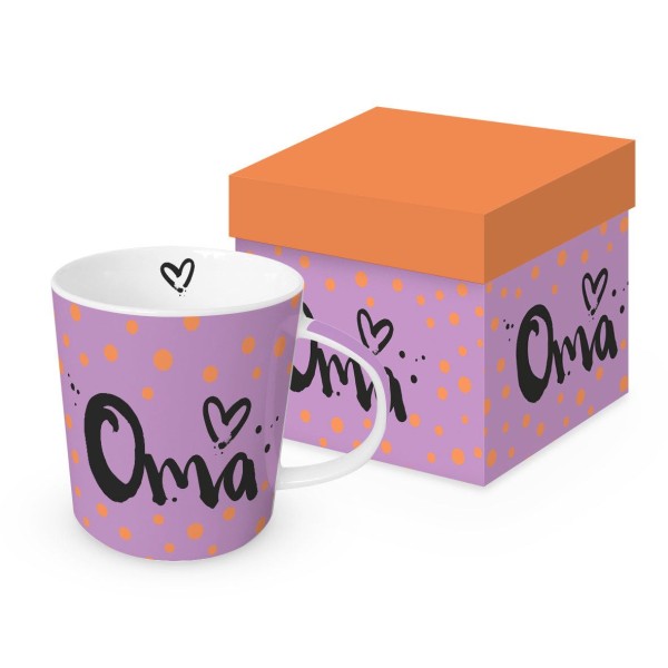 Formart Oma Mug in gift box New Bone China 400 ml