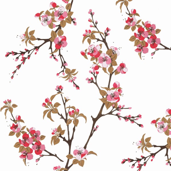 Fiori Rossi Lunch Napkins 33x33