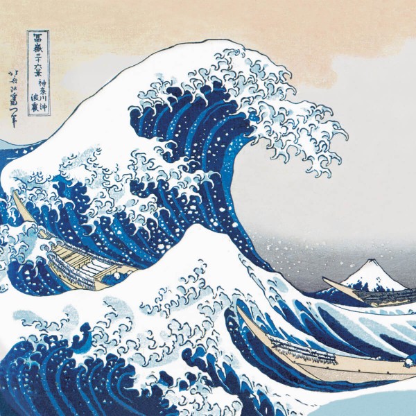 The Great Wave Lunch Napkins 33x33 cm