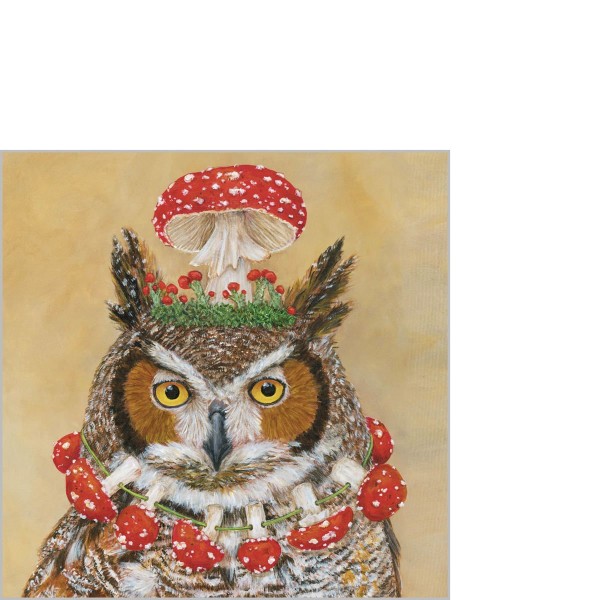 Pageant Queen Cocktail Napkins 25x25 cm