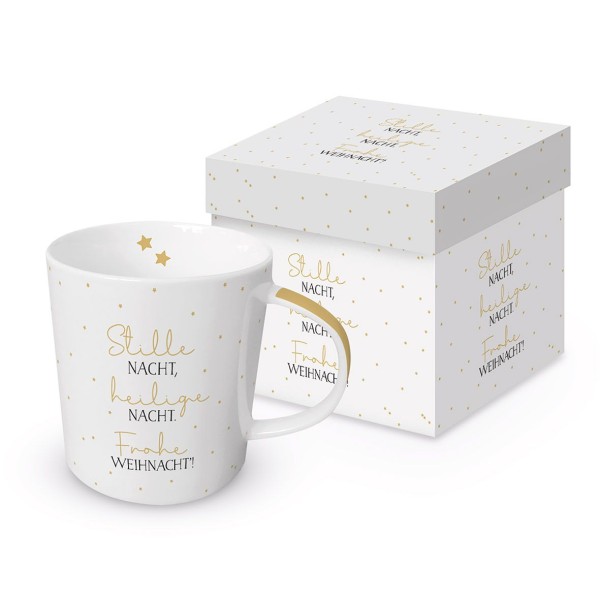 Stille Nacht Mug in gift box 350ml New Bone China