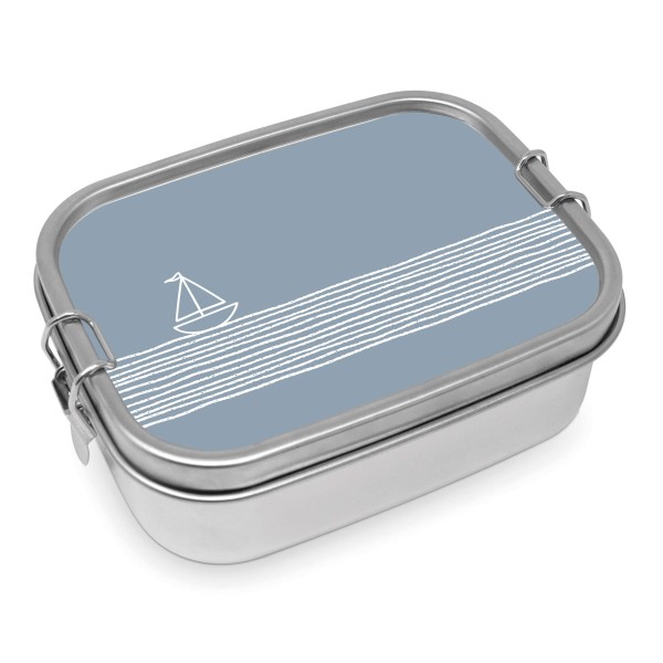 Pure Sailing blue Steel Lunch Box 900ml