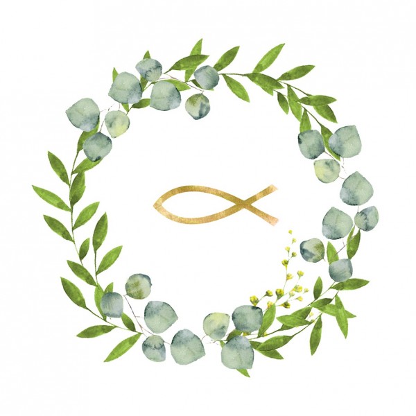 Communion Lunch Napkins 33x33 cm