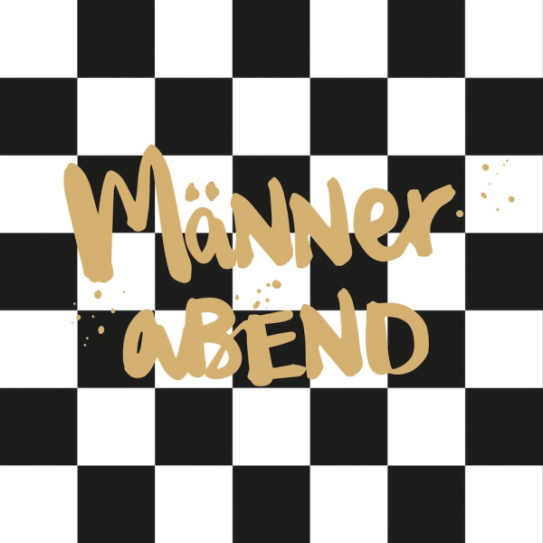 Männerabend Formart Napkins 33x33 cm