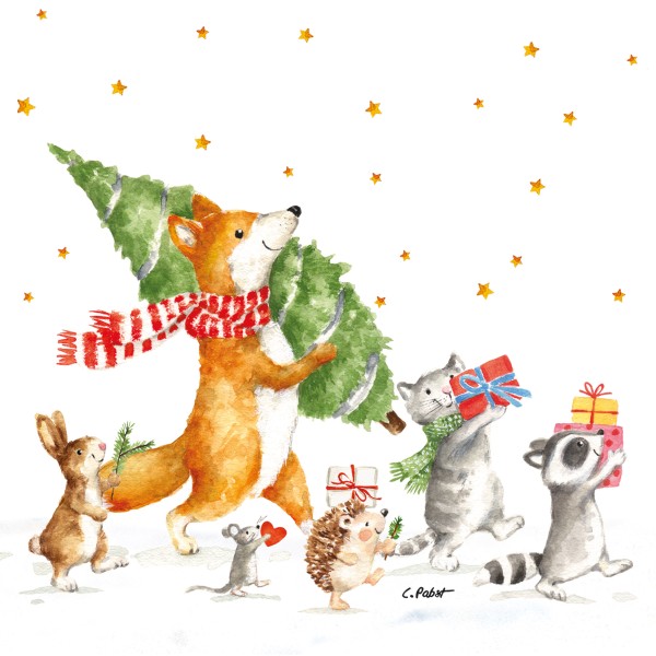 Let‘s get it started Cocktail Napkins 25x25 cm