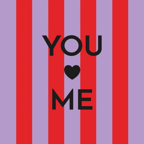 You & Me Lunch Napkins 33x33 cm