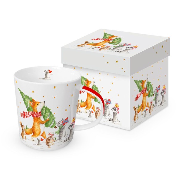 Let ́s get it started Mug in gift box New Bone China 400 ml