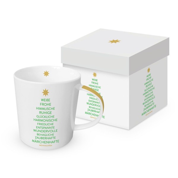 Märchenhafte Weihnachten Trend Mug New Bone China in a gift box 400ml