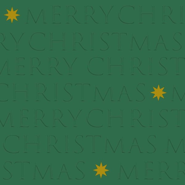 Christmas Letters green Lunch Napkins 33x33