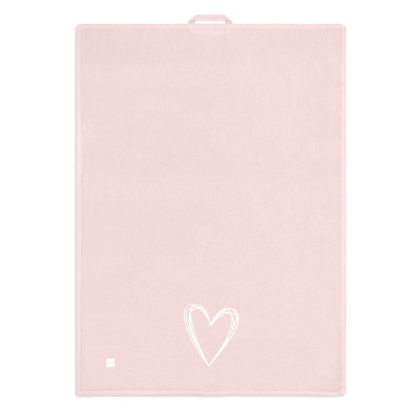 Pure Heart Rosé kitchen towel, Made in Sweden