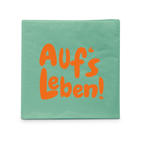 Auf‘s Leben Cocktail Napkins 25x25 cm