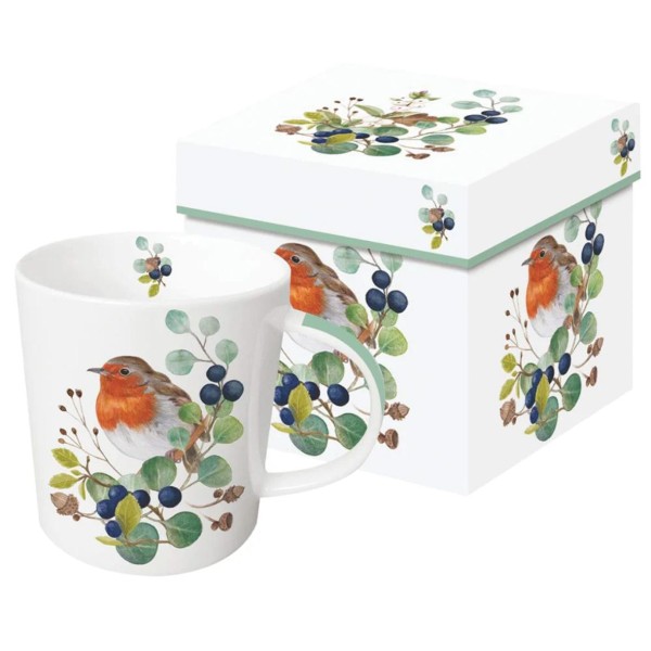 Oiseau sur Branche Mug in gift box 350ml New Bone China