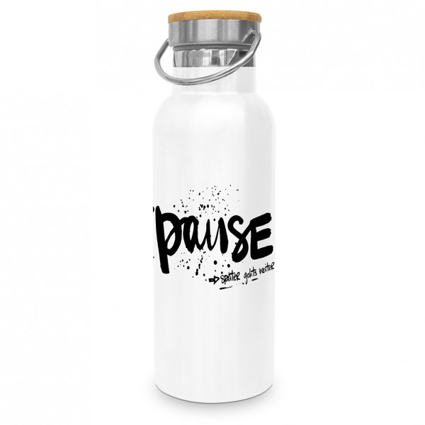 Pause Stainless Steel Bottle 500ml