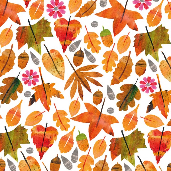 Autumn Leaves Lunch Napkins 33x33 cm