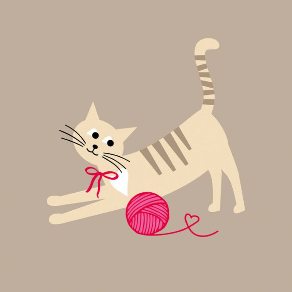 Miss Sophie sandLunch Napkins 33x33 cm