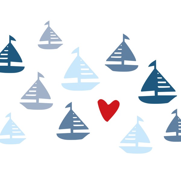 Seaside Sailing Lunch Napkins 33x33