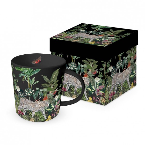 Panthera Trend Mug in a matching square gift box 350ml New Bone China
