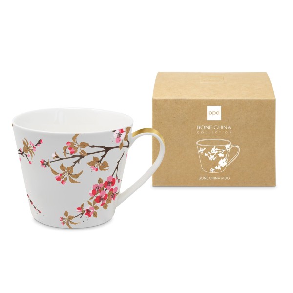 Fiori Rossi Trend Mug New Bone China 400ml