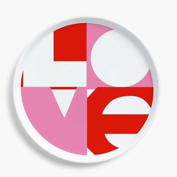 Love Graphic Trend plate New Bone China Ø 15 cm