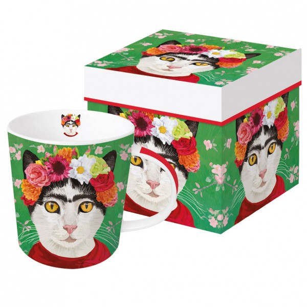 Frida Mug in gift box 350ml New Bone China