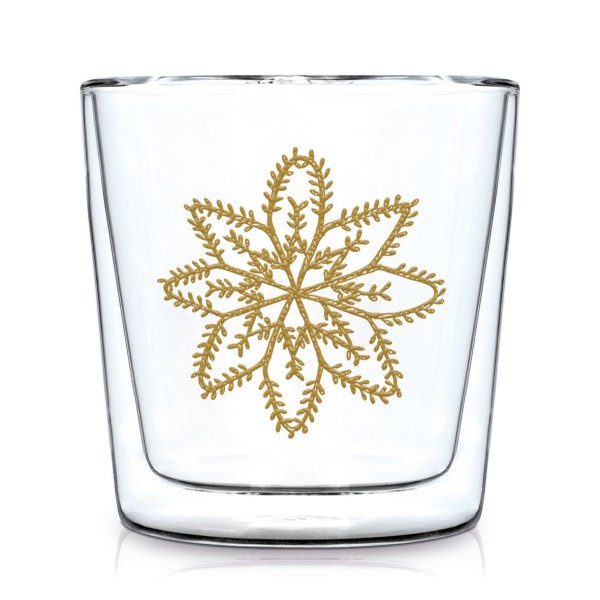 Atelier Cristal embossé or Doublewall Trendglass 300ml