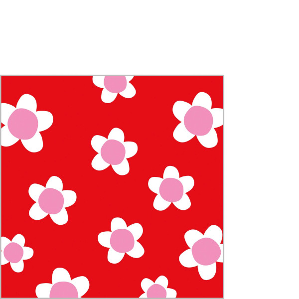 Flower Fun Cocktail Napkins 25x25 cm