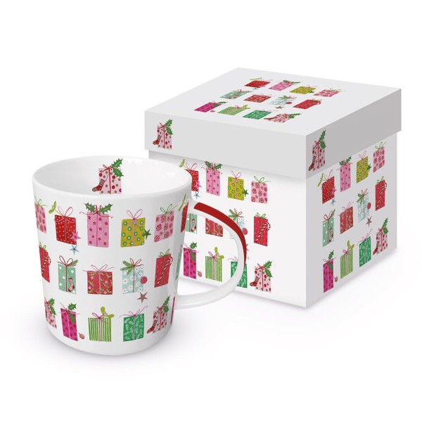 Gifts for you Trend Mug in a matching square gift box 350ml New Bone China