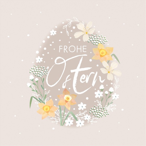 Fröhliche Ostern Napkins 33x33 cm