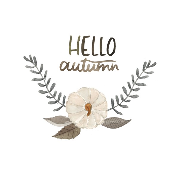 Hello autumn Lunch Napkins 33x33 cm