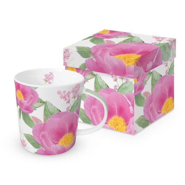 Rose Fantasy Mug in gift box New Bone China 400 ml