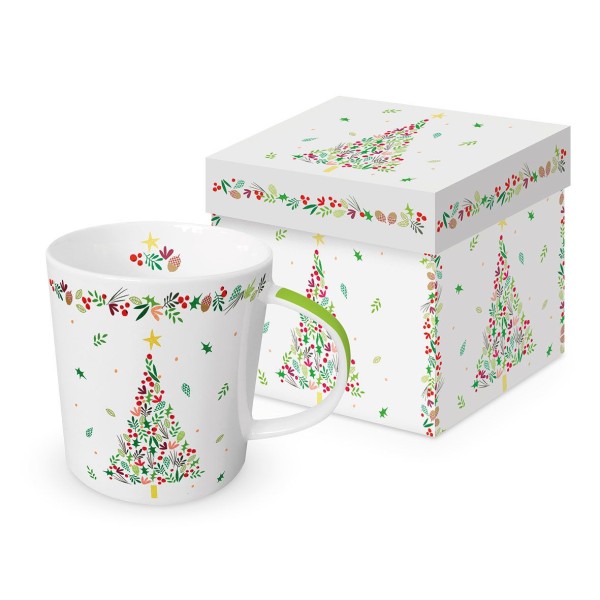 Turnowsky Christmas Mug in gift box New Bone China 400 ml