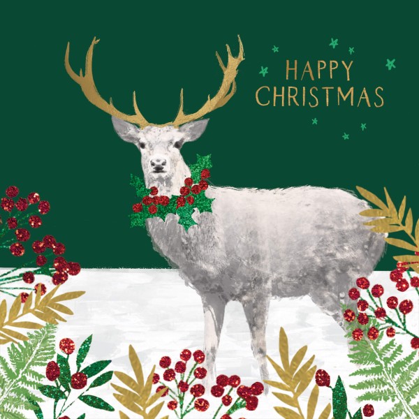 Christmas Deer Lunch Napkins 33x33 cm