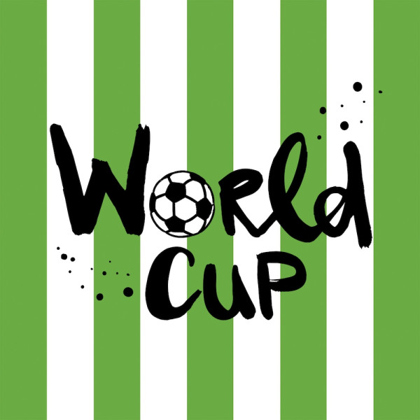 World Cup Napkins 33x33 cm