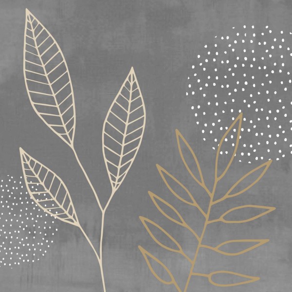 Pure Meadow anthracite Lunch Napkins 33x33 cm