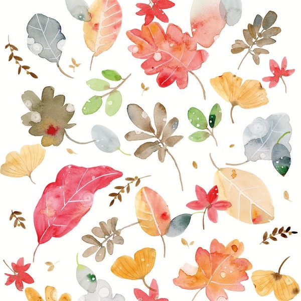 Fall Impression Napkins 33x33 cm