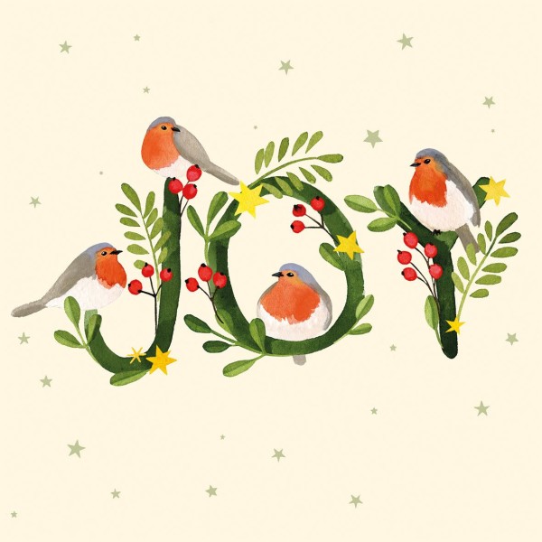 Joy with Company Lunch Napkins 33x33 cm