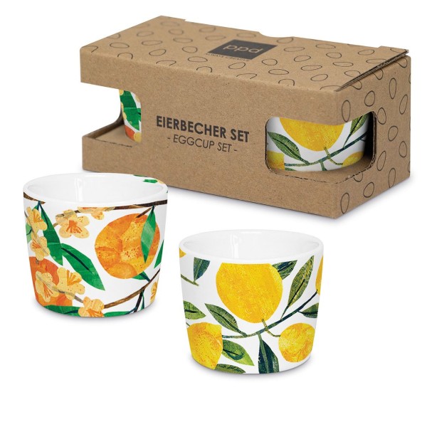 Heart Infusion Egg Cup Set New Bone China