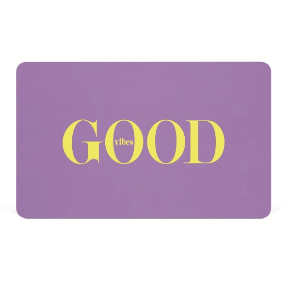 Good Vibes Brettchen / Frühstücksbrettchen, 14x23cm
