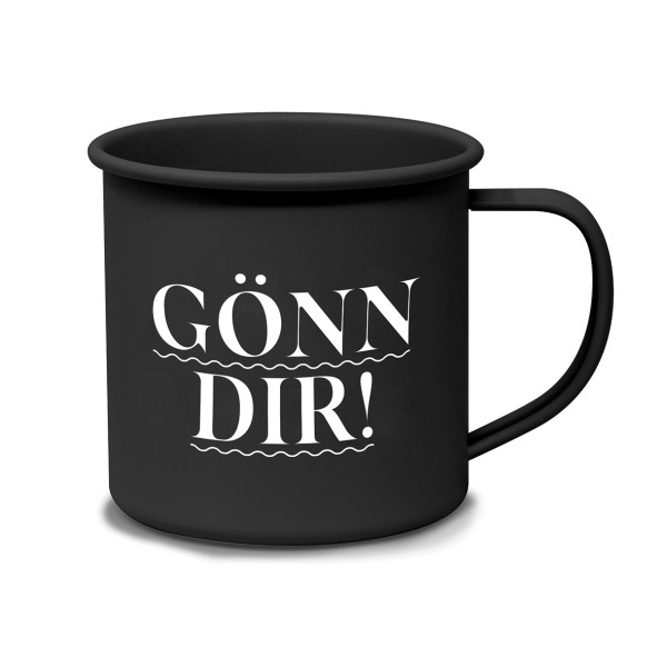 Gönn dir Metal Mug matte 350ml