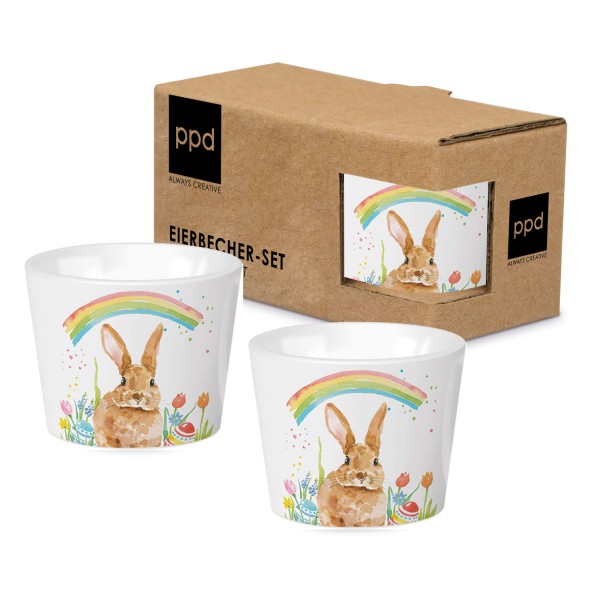 Mr. Rabbit Egg Cup Set New Bone China