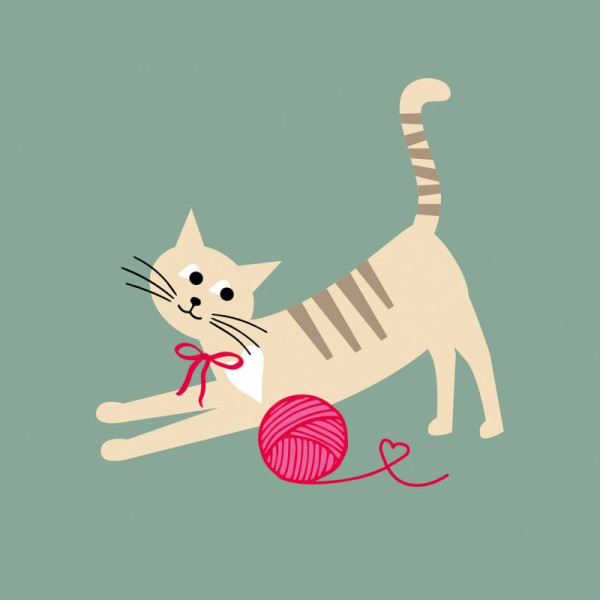 Miss Sophie sage Lunch Napkins 33x33 cm