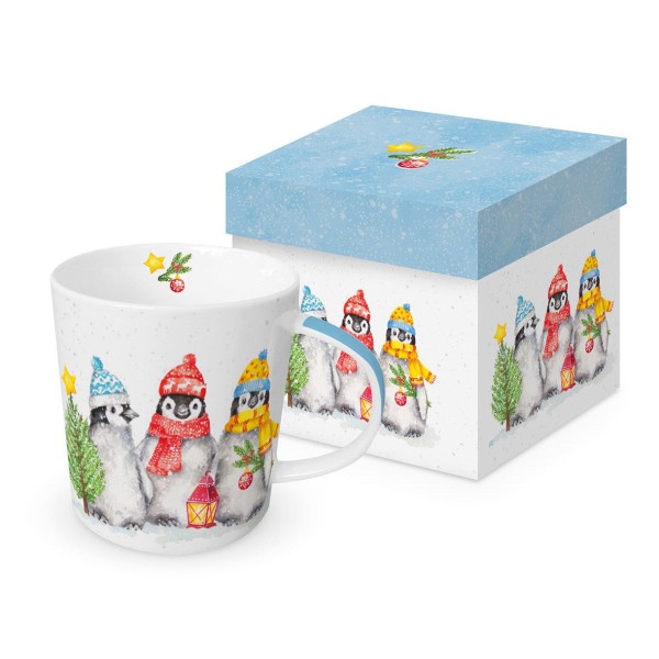 Sacred Penguins Mug in gift box New Bone China 400 ml