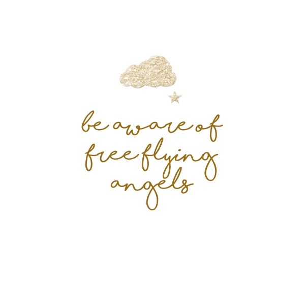 Free Angels Lunch Napkins 33x33 cm