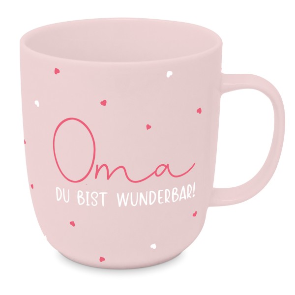 Oma du bist wunderbar Trend Mug 2.0 New Bone China 400ml