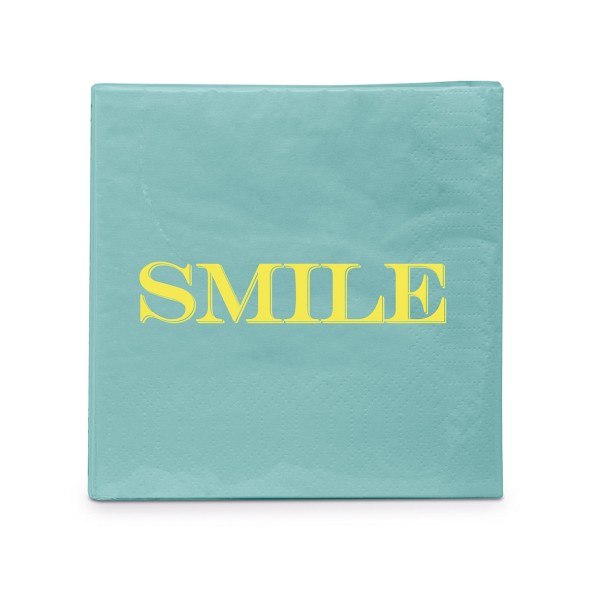 Smile Cocktail Napkins 25x25 cm
