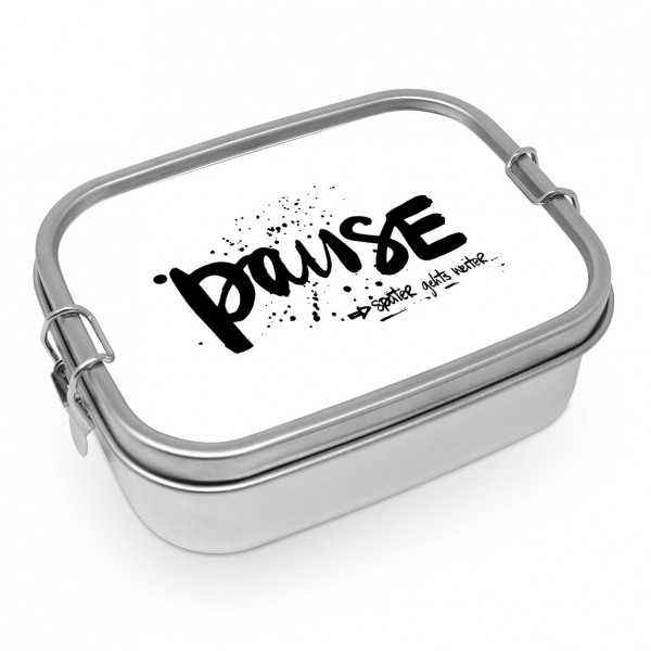 Pause Steel Lunch Box 900ml